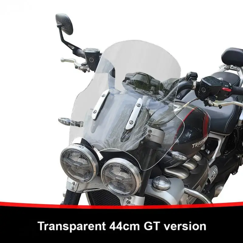 Voor Triumph Rocket 3 GT Rocket 3 voorruit R-versie gemodificeerde aangepaste voorruit GT-versie brede voorruitaccessoires