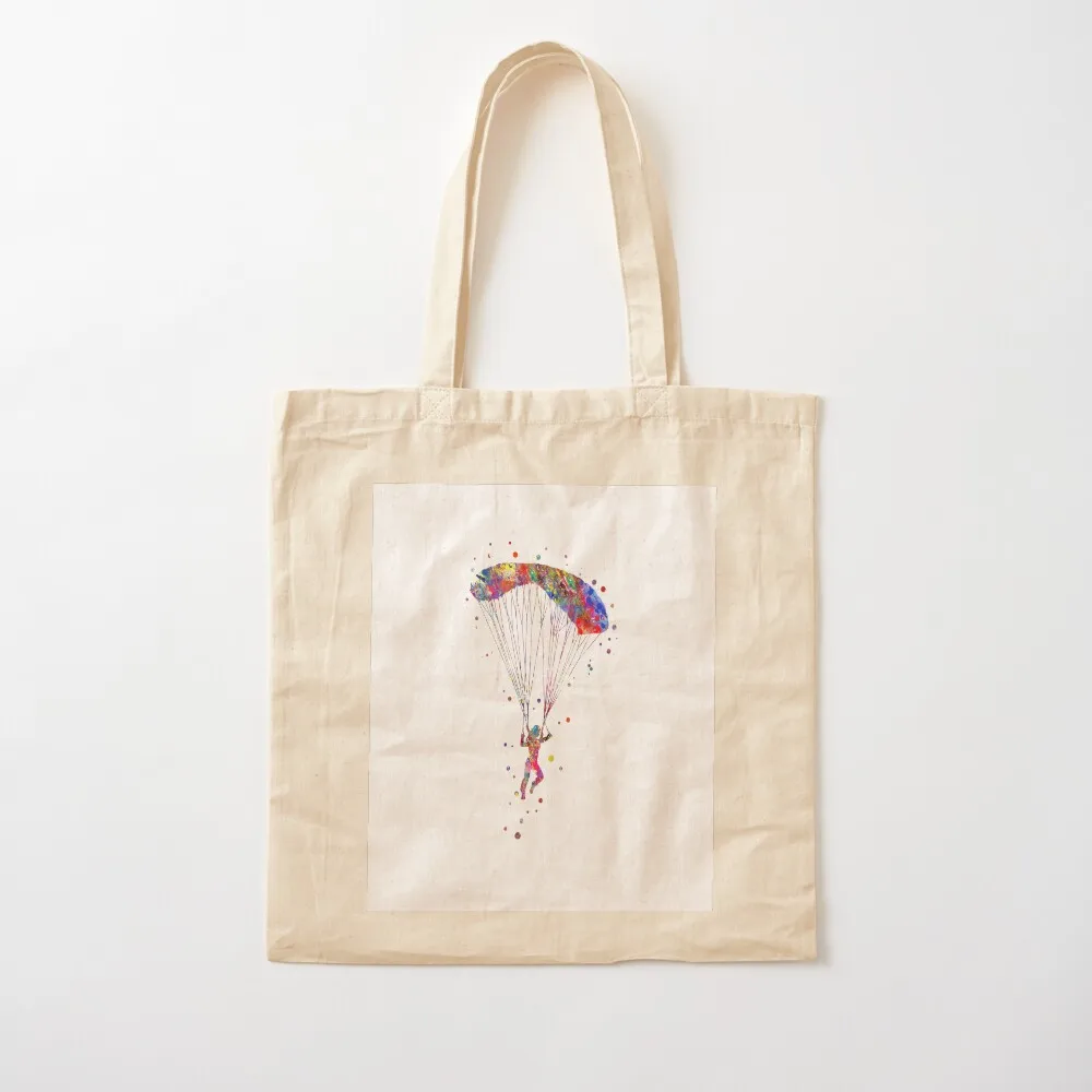 Paraglider flying, extreme air sport Tote Bag Woman shopper bag shopper bag women free delivery bags