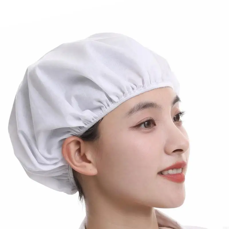 49mf cuisine cuisine chefs casquettes du service nourriture nette nette travail respirant chapeau chapeaux