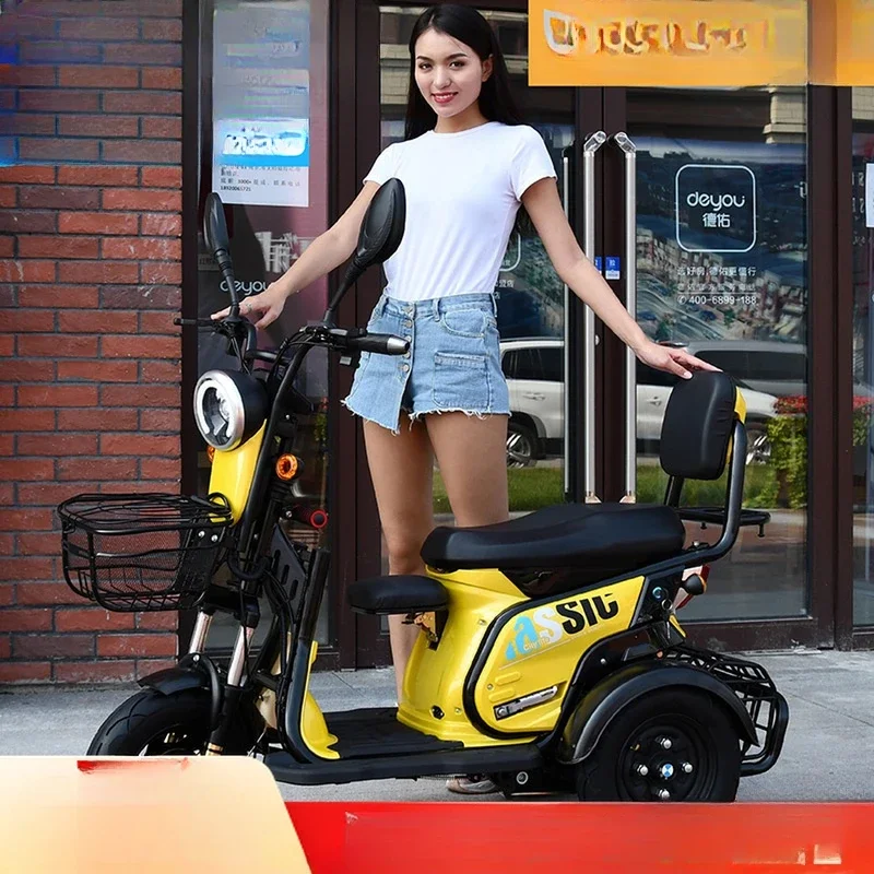 Wyj New Electric Tricycle Adult Home Use Women's Battery Car