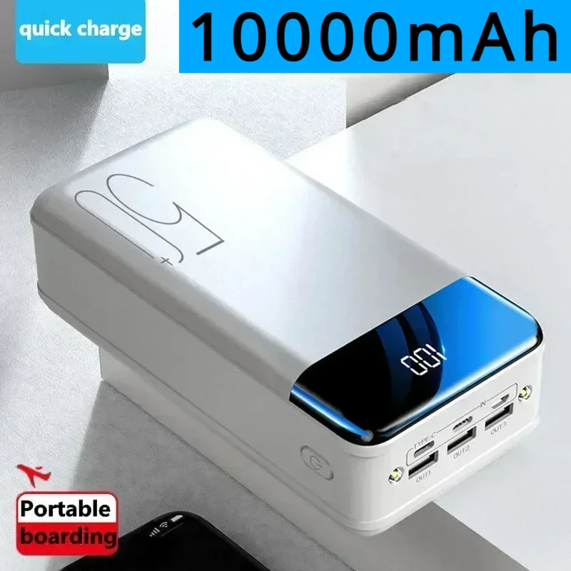 

2023 New Universal 5v 2.1a Fast Charging 200000 MAh Large Capacity Charging Bank Fast Charging Mobile Power + Free Shipping