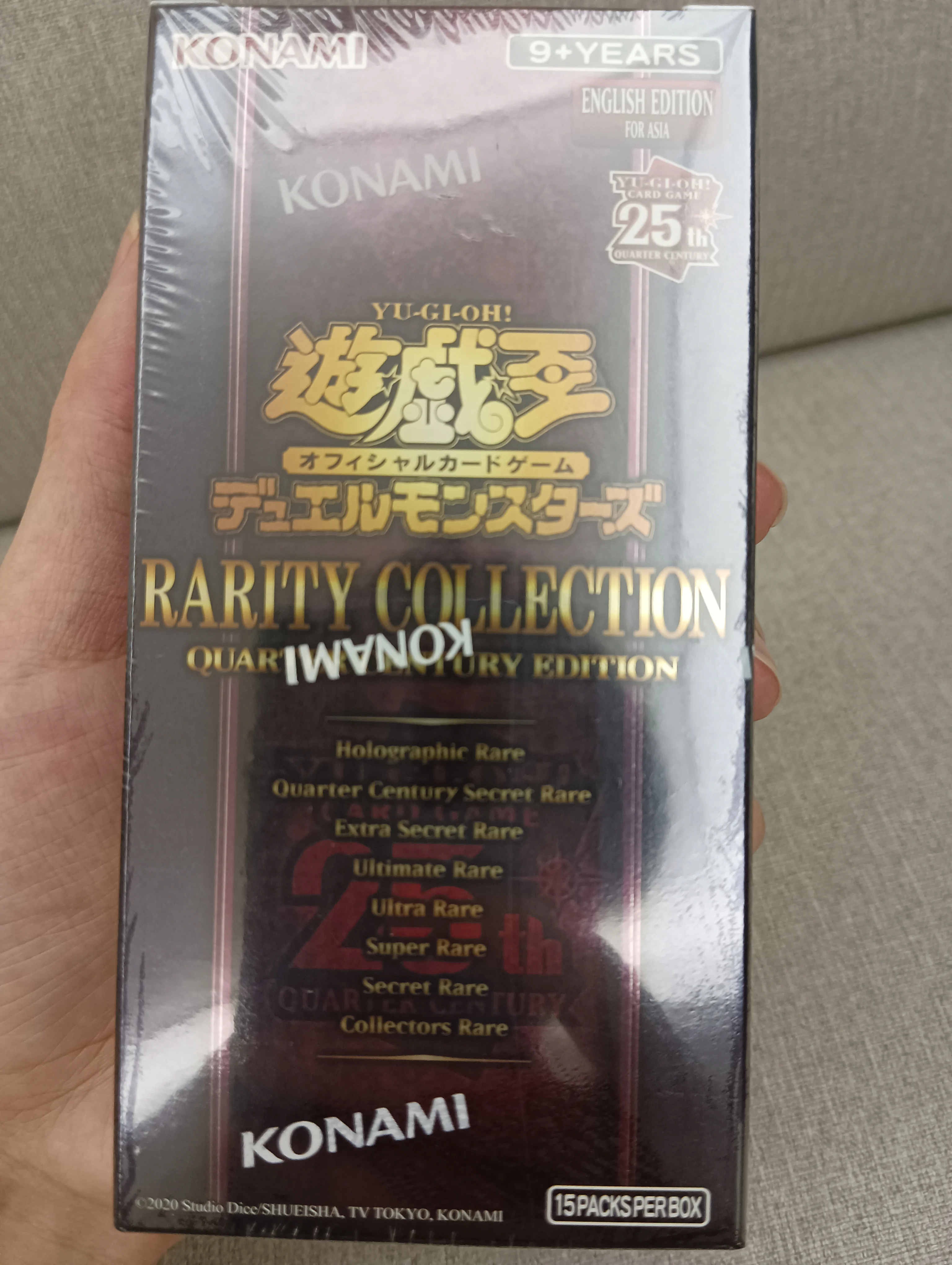 2024 English Original YuGiOh Card Game RC04 25th Rarity Collection Quarter Century Edition Booster BOX SEALED Yu Gi Oh Board New