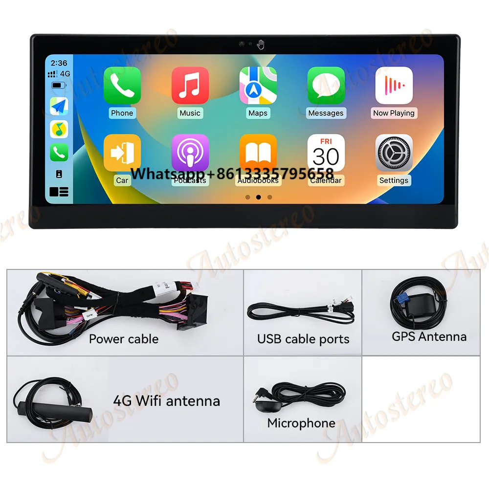 

Autostereo Android 14 Car Radio for 6 Series 2009-2016 Multimedia CD Player DVD Stereo Carplay Navigation Head Unit Recorder