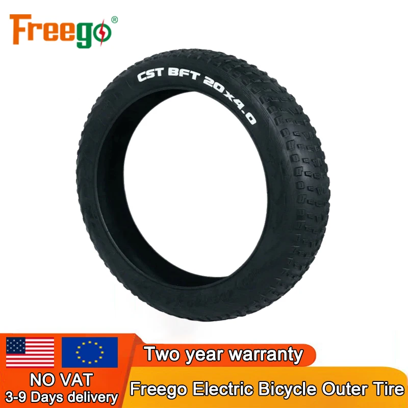 

20x4.0 Fat Tire Electric Bike Outer Tire Heavy Duty Rubber Wide Off-Road Snow Beach Street Puncture Resistant E-Bike Tyre