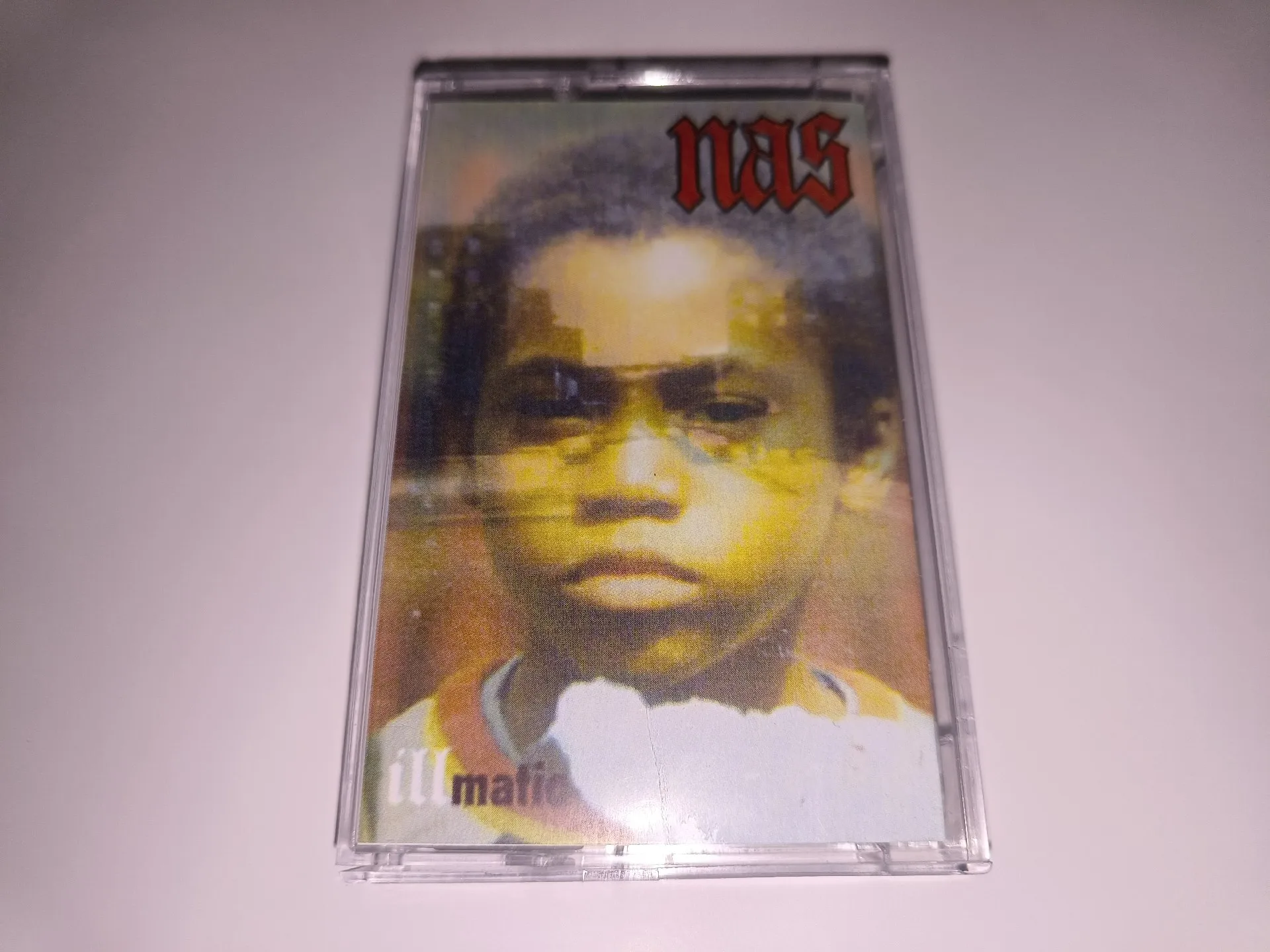 

Retro Rap Nas Music Tape Illmatic Album N Y State Of Mind Cassettes Cosplay Walkman Recorder Car Soundtracks Box Collection Gift