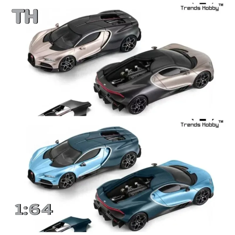 Pre sale TH 1:64 Bugatti Tourbillon Tourbillon Die Cast Alloy Car Model Adult Collection Ornament