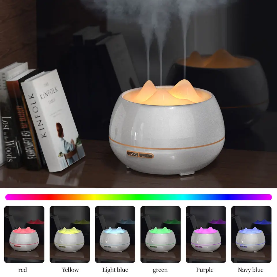 Bestseller 500ml fern gesteuerter Luftbe feuchter Ultraschall-Aroma diffusor für ätherische Öle