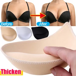 3D Push Up Bra Pads Inserts Women Underwear Small Breast Lift Breathable Sponge Padded Bra Pad Lining Swimsuit Bra Insert