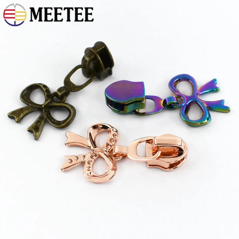 5/10 قطعة 5 # سحابات نايلون منزلق للخياطة مجموعات إصلاح الرمز البريدي حقيبة محفظة استبدال سحاب المؤشر الملابس إغلاق سستة مجتذب الرأس #4