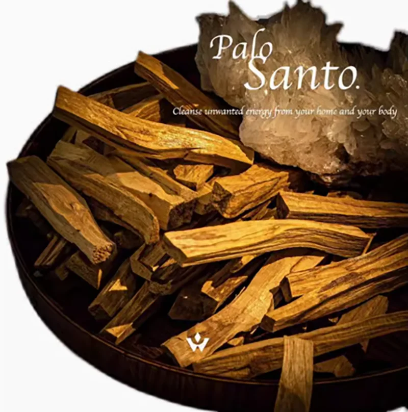 

Palo Santo Natural Incense Sticks High oil content Burning releases the scent For indoor aromatherapy Used in yoga