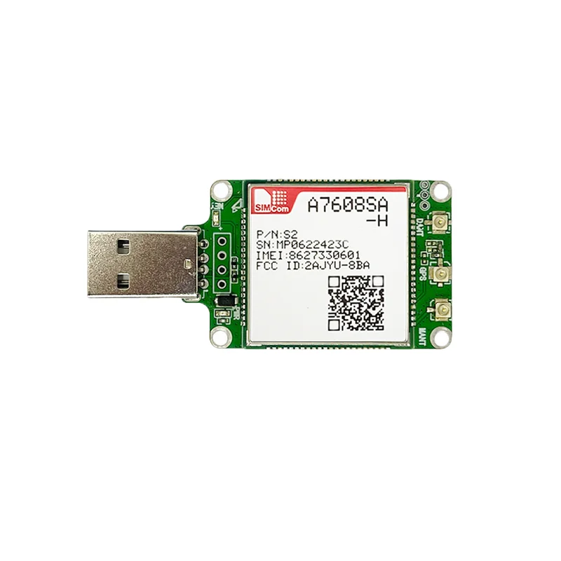 Simcom Lte Cat4 Usb Dongle A7608SA-H Suporrt Data Voice Gnss Optioneel