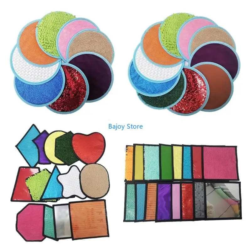 

63HE 8/10/14/16pcs Sensory Training Development Rug Play Mat For Autism Children Learning And Motor Skill Growth