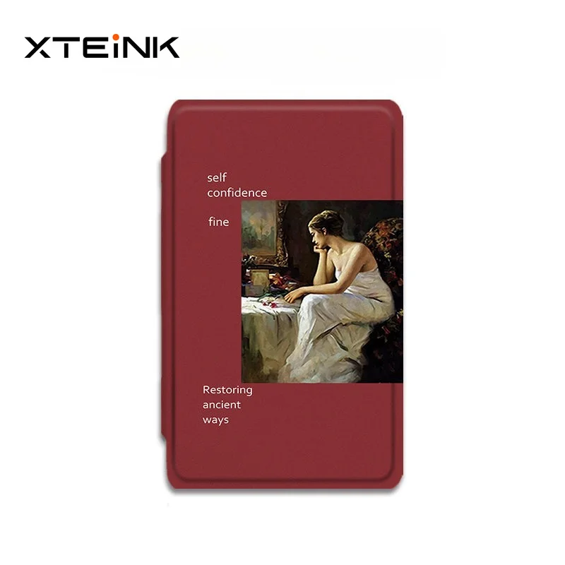 Retro Oil Painting Magnetic Protective Case for XTEINK X3 X4 E-ink Reader All-inclusive Anti-fall Protective Shell E-Book Cases