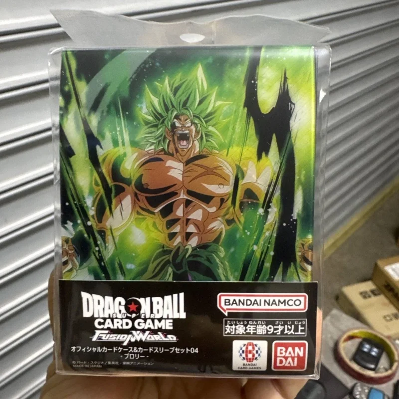 

Bandai Dragon Ball Broly Official Limited Card Box + Card Cover + Card Set 04 Collection Cards Toy Gift