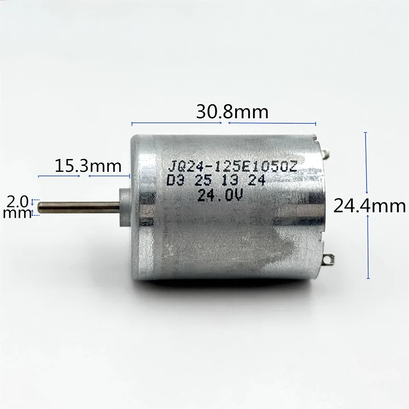 RF-370CB-081050 Mini 370 Motor 24mm Micro High Speed 3780RPM 6-24V DC Precious Metal Brush Motor for Car Air Conditioning