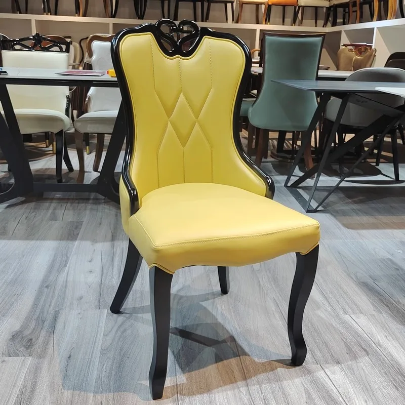

Small-sized furniture, living room, bedroom postmodern simple home chair Leisure hotel lobby Villa club Back chair