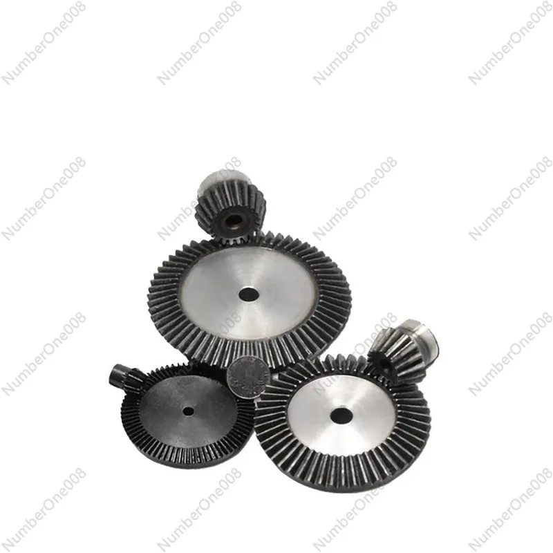 

Precision Bevel Gear Transmission Ratio 1:3:4:5:6:7:8 90 Degree Hard Tooth Surface 0.8-3 Mod Pinion CNC Machine Parts Wholesale