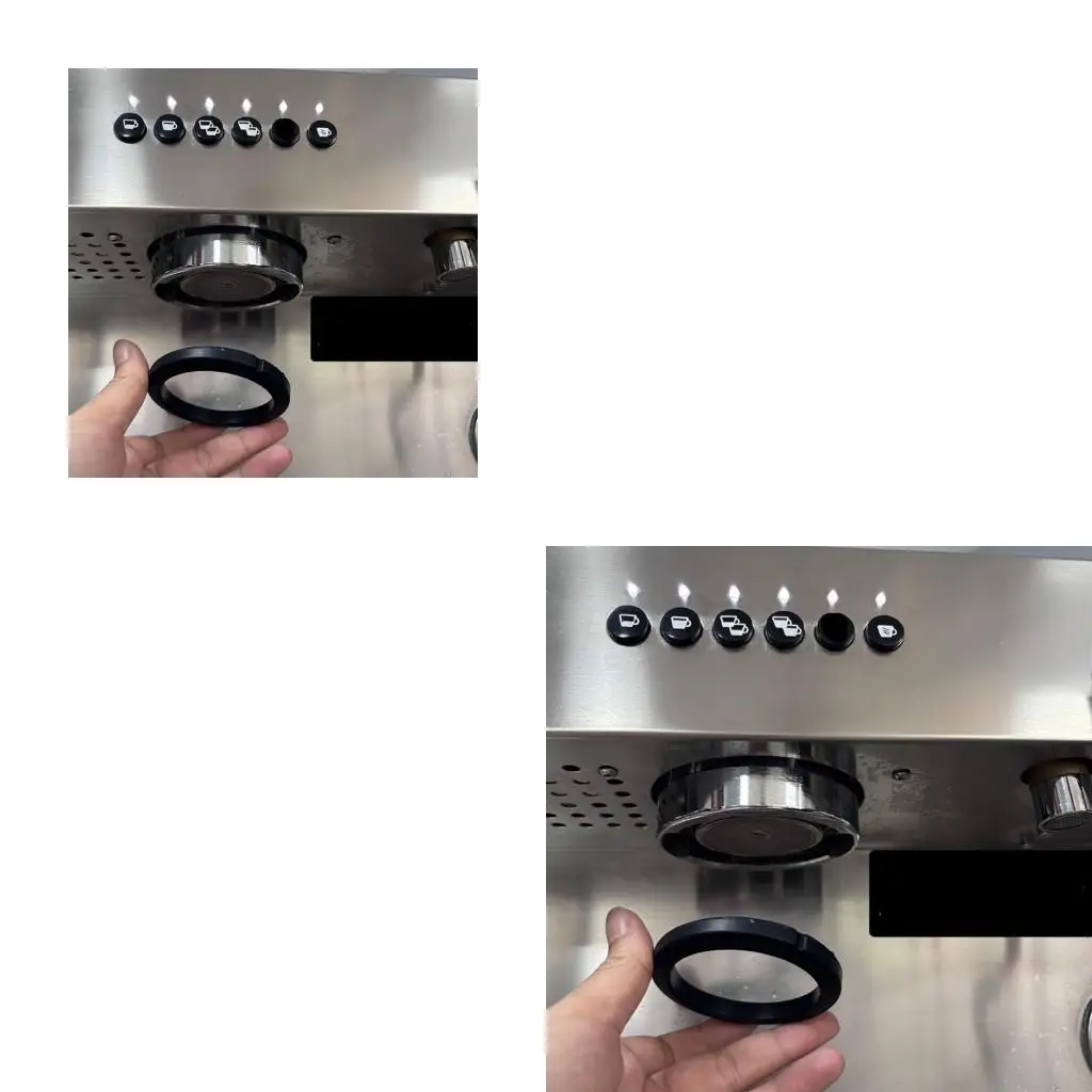 Silicone Brew Head Gasket Silicone Espresso Machine Seal Rings for Coffee Maker