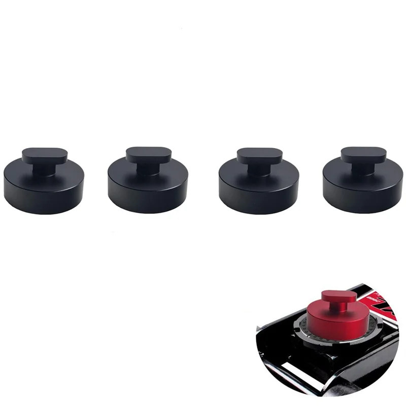 

Auto 4 Pack Black Billet Aluminum Jack Pad Jack For Corvette C5 C6 Z06 Corvette Replacement Parts