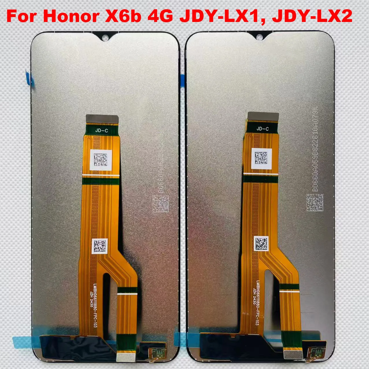 6.56'' Original for Huawei Honor X6b 5G JDY-LX1 JDY-LX2 LCD Display Touch Screen Digitizer with Frame Replacement