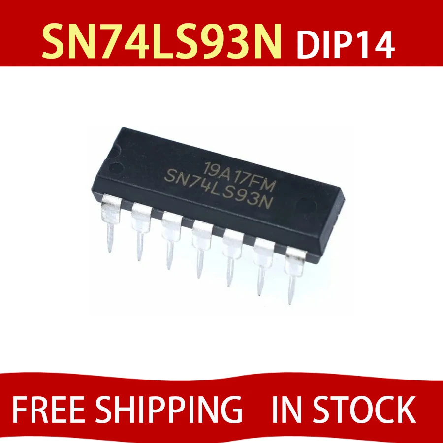 10pcs SN74LS93N HD74LS93P 74LS93 DIP-14