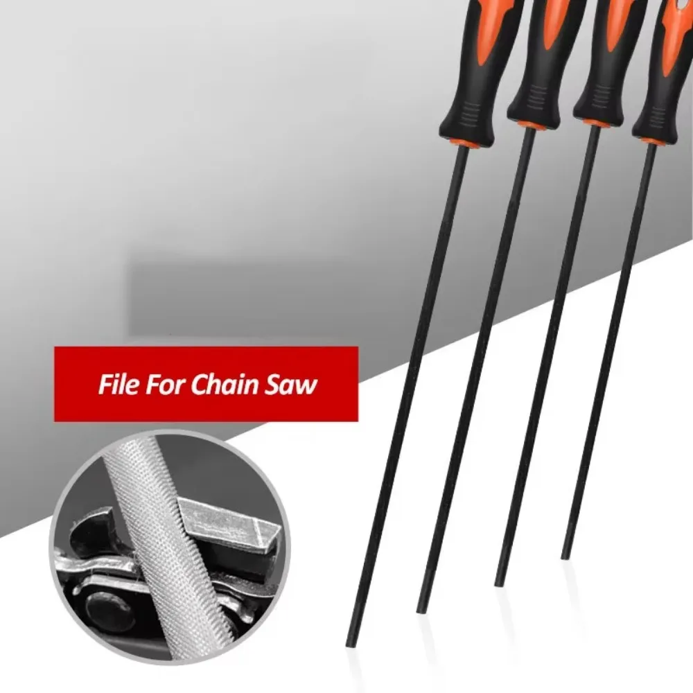 Chainsaw Round Files For Sharpening Chain Round Steel Sharpener ChainSaw Grinding Sharpening Chainsaw Files 1pc 4mm/4.8mm/5.5mm