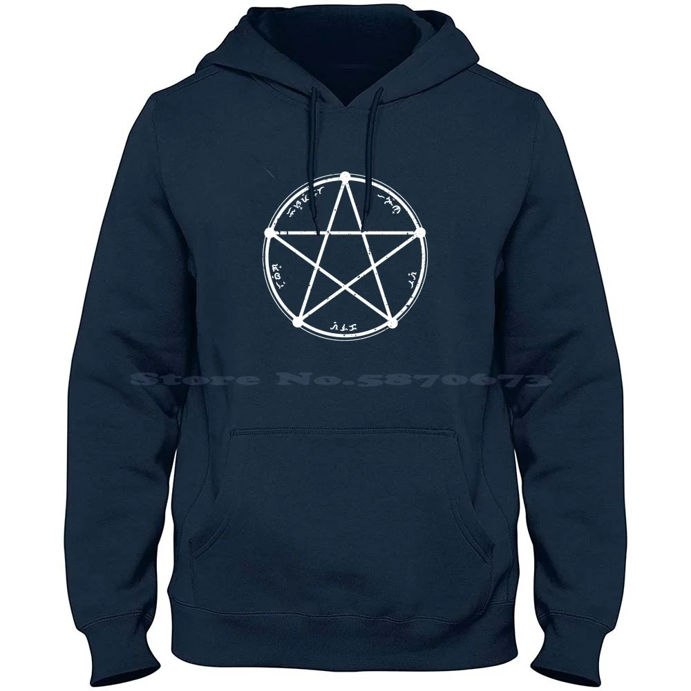 Exorcise Your Demons!-Incantation Circle 100% Cotton Hoodie T Shirt Incantation Witches Magic Symbol Demonic Pentagram Candles