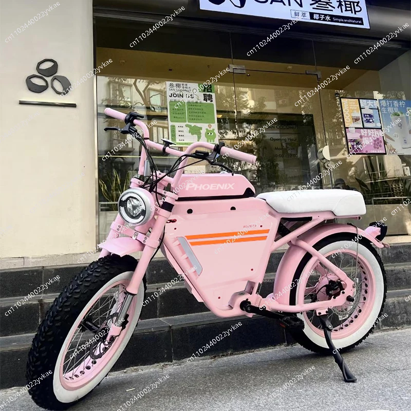 

Off-road power-assisted electric vehicles, retro, small cavalry super73 national standard electric bicycles
