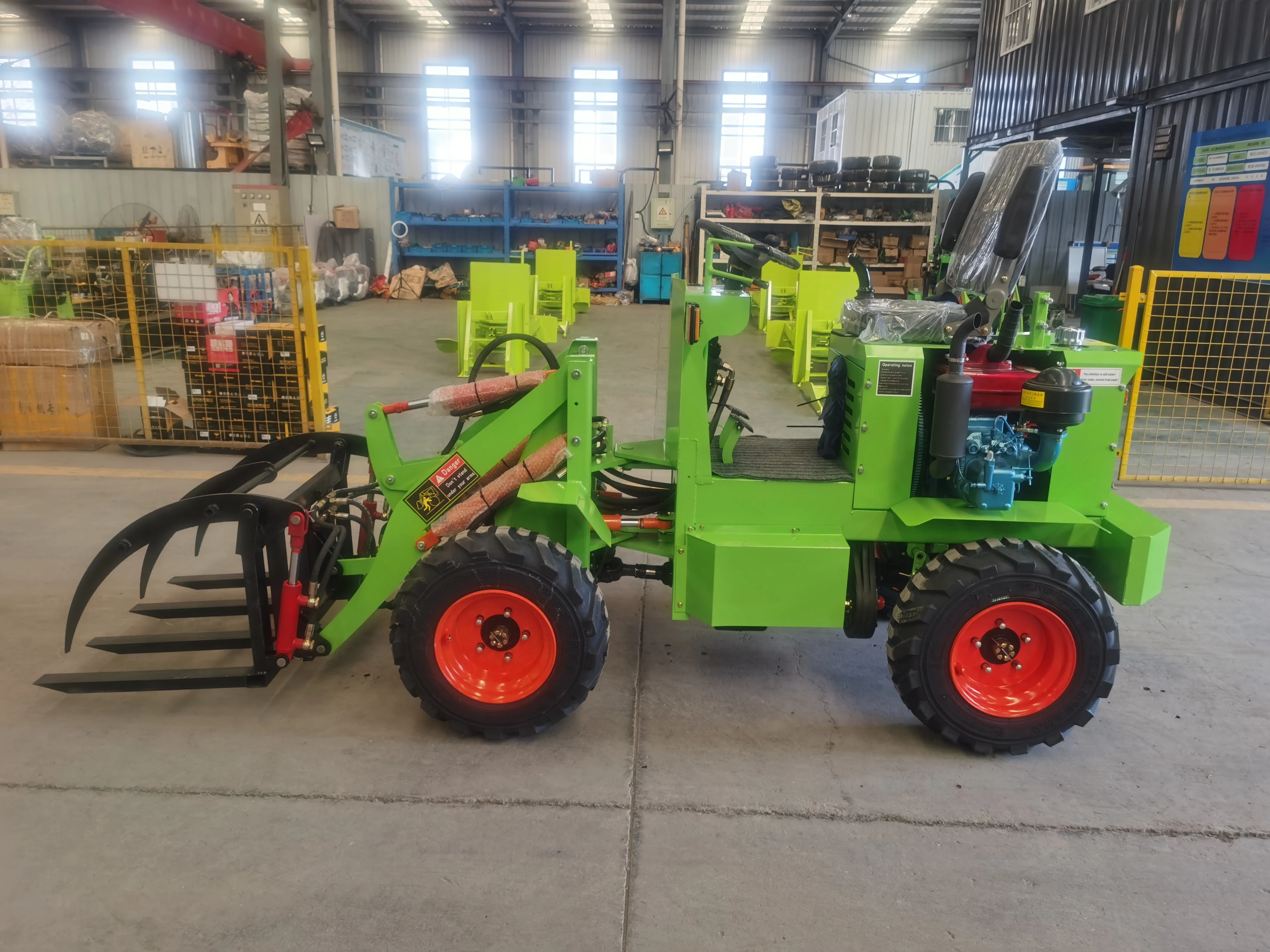 Mini Wheel Loader, Small Front End Loader, Mini Articulated Compact Wheel Loader