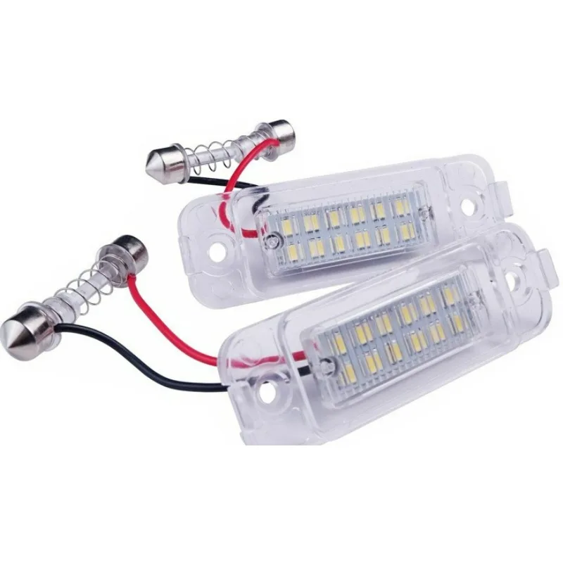 Задний фонарь номерного знака ANGRONG 2x безошибочные светодиодные лампы освещения номерного знака для Benz M Class W463 G500 G550 G55 G63 G65 Задний фонарь номерного знака ANGRONG 2x безошибочные светодиодные лампы освещения номерного знака для Benz M Class W463 G500 G550 G55 G63 G65