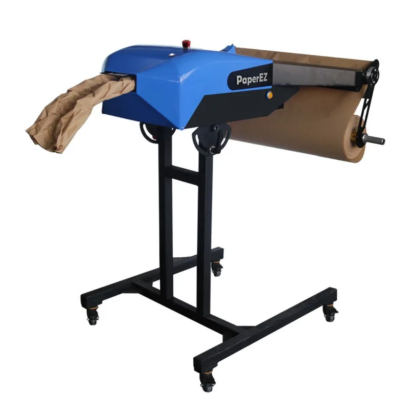 

Automatic cushioning kraft paper pad machine