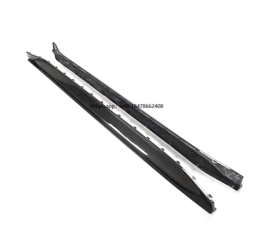 

OEM Dry Carbon Fiber Car Side Skirts Extension for M4 G82 G83 Original Competition 2021+ Side Skirts