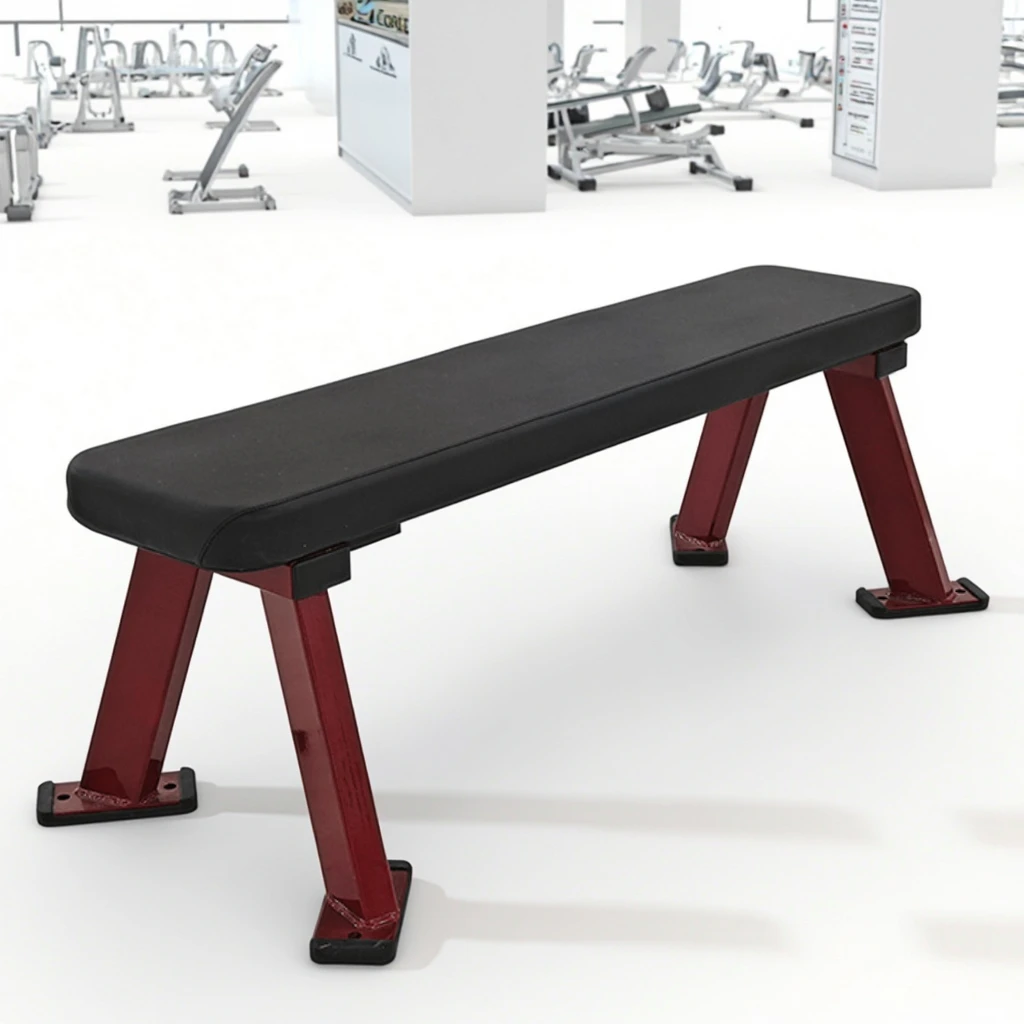 

Commercial Gym Flat Weight Bench Portable Foldable Multifunction Fitness Equipment Safety Including Sit-Up Function for1