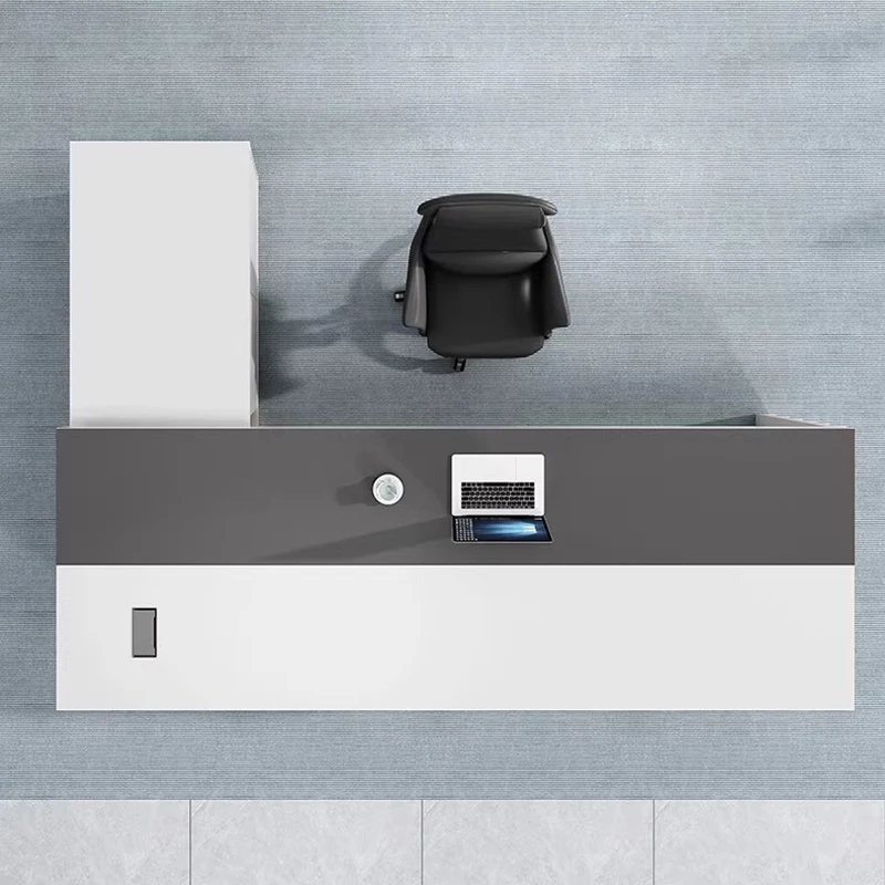 Organizers Minimalist Office Desk Computer Design Standing Wooden Office Desk Aesthetic Computer Escrivaninha Unique Furniture