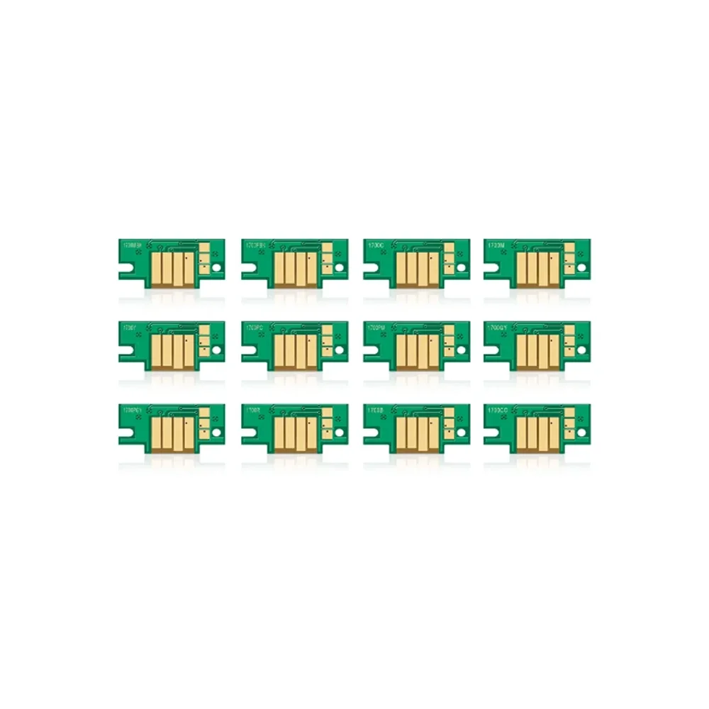 

12 цветов/партия, 700 мл, Φ PFI 1700, чип для Canon PRO2000 PRO-2100 PRO-4000 Φ PRO-6000 PRO-6100, чип для принтера PFI1700