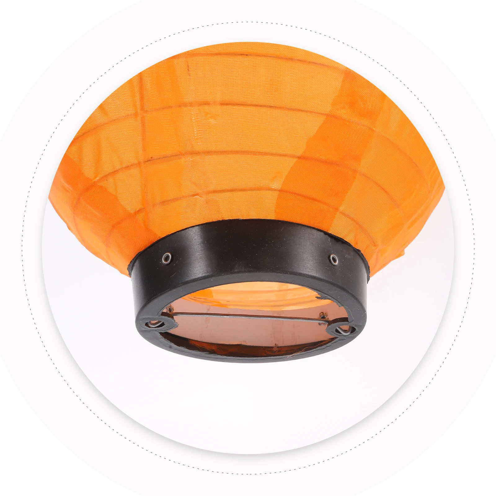 

4 Pcs Waterproof Foldable Silk Lanterns 8 Inch Beige Japanese Style Decorative Restaurant Party Hanging Lanterns