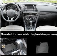 2 din The Latest 15W Wireless charger,Special on-board QI phone fast charging panel Car Accessories For Mazda Atenza 6 2014-2019