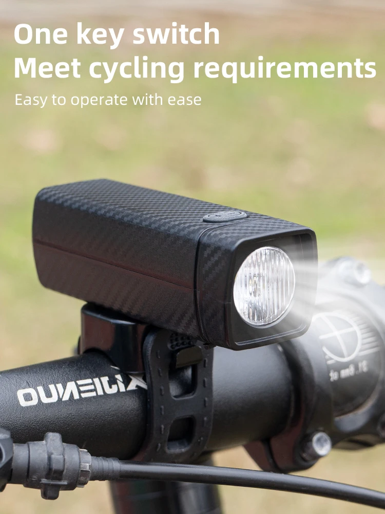 Neue wasserdichte Mountainbike-Frontleuchte, LED-Fahrradscheinwerfer, wiederaufladbare USB-Fahrradlichter für Nachtfahrten – Detail 11
