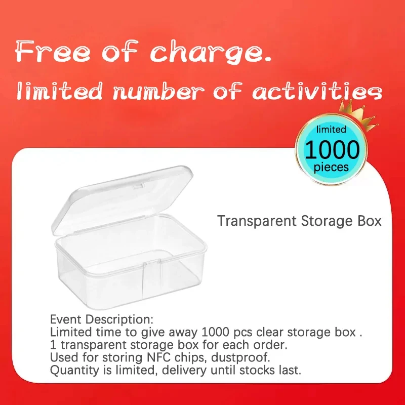 40pcs NFC Sticker Tags ISO14443A 13.56MHz Ntag213 114 Bytes Compatible with All Usable Phones High-Quality RFID Sticker Tags