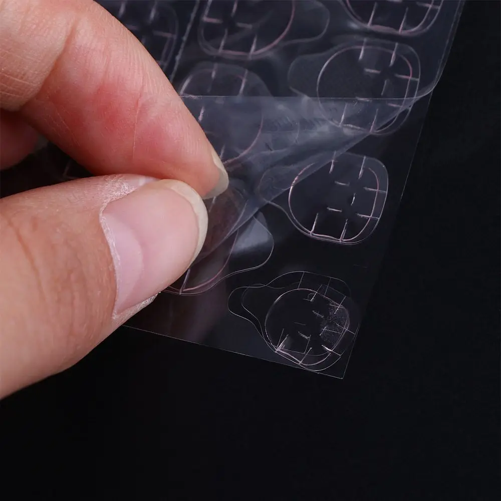 Strumento per manicure per ragazze Punte per unghie portatili staccabili fai-da-te Gel UV Colla per unghie finte Adesivi per colla per unghie Schede adesive per unghie Colla gelatinosa