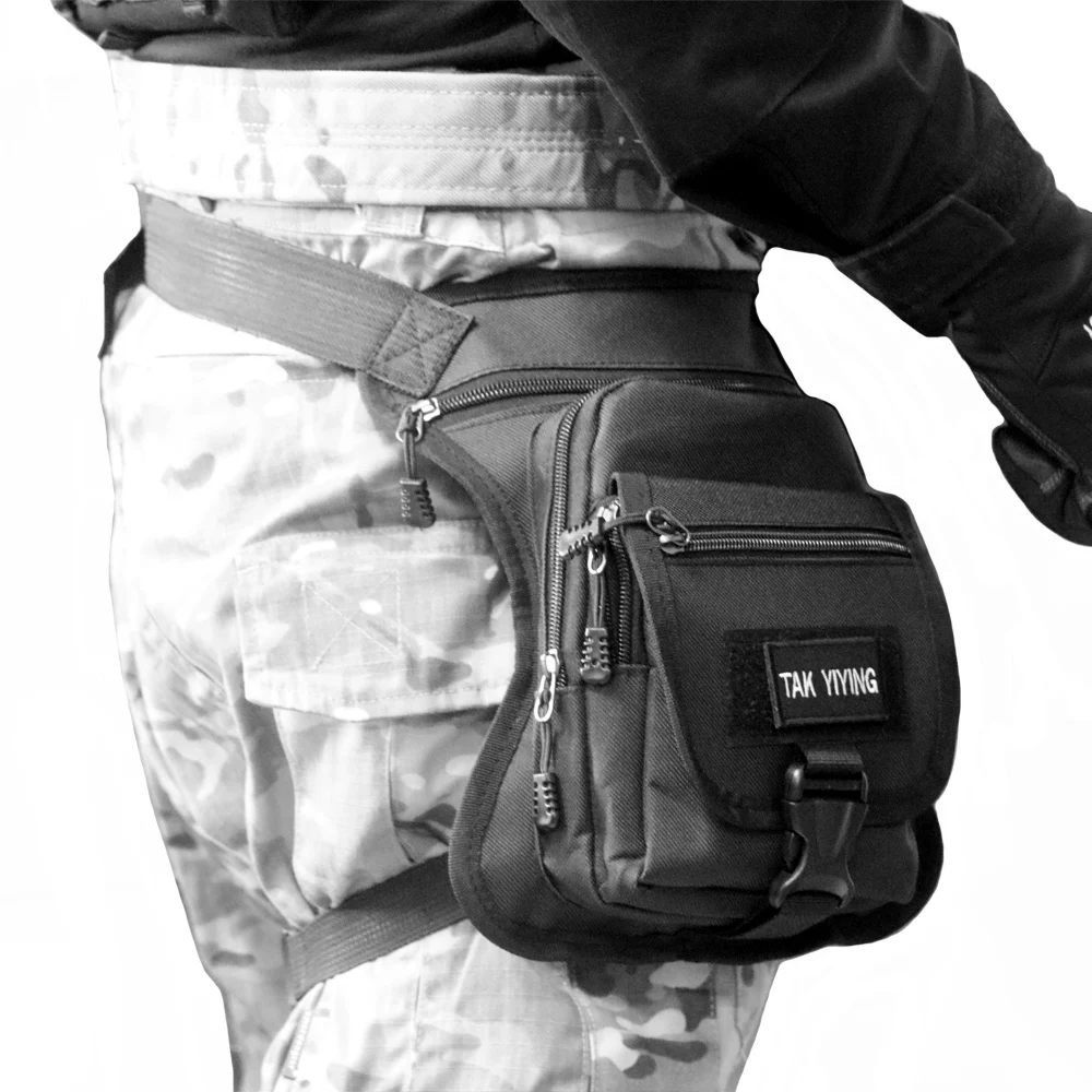 Small hunting Bag  Leg Bag Adjustable Hiking Hunting Waist Packs  Airsoft Molle Drop Leg Bags