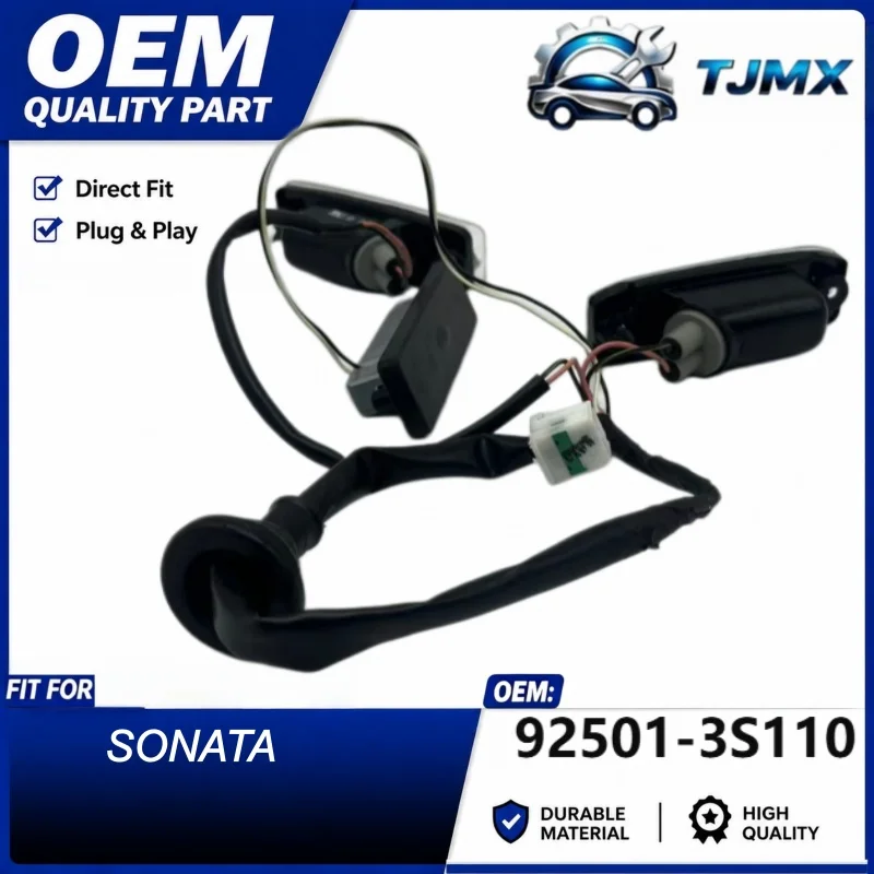 92501-3S110 License Plate Lamp Assembly For Hyundai Sonata Rear Number Plate Light OEM Replacement Auto Parts