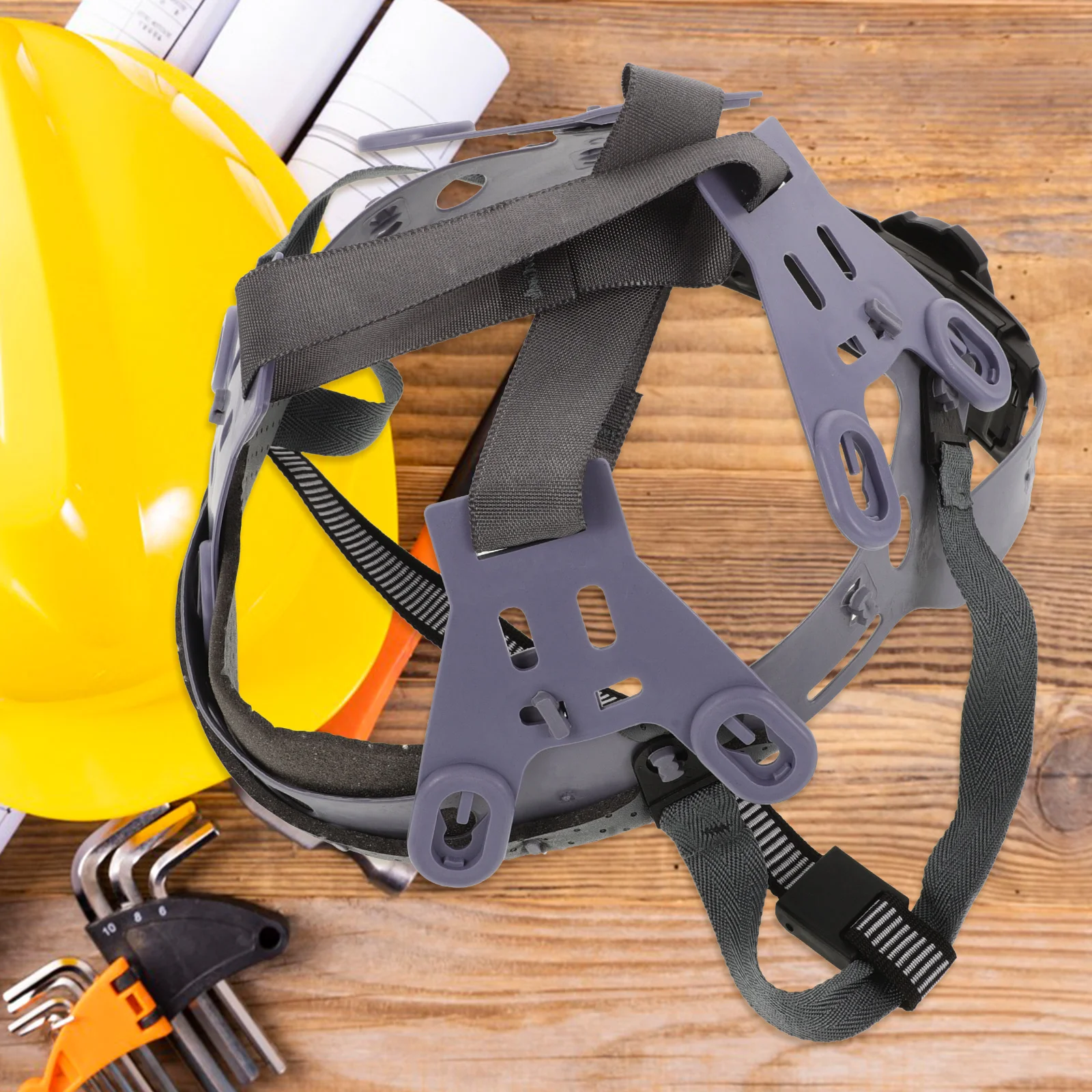 Lining Hard Hat Suspension Replacement Accessories for Hardhat Accessory Light Grey Liner