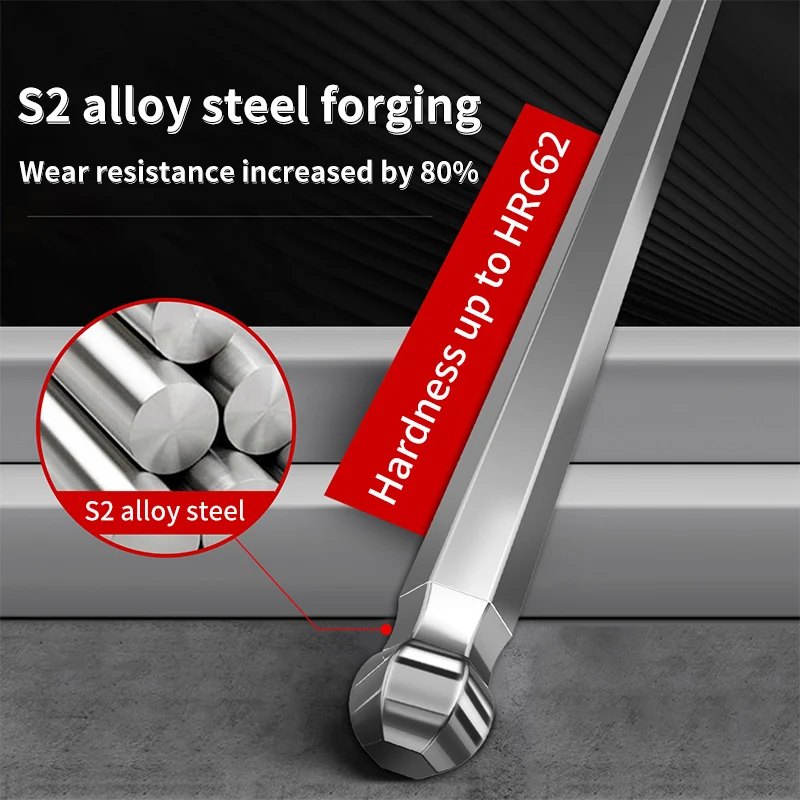9pcs Allen Wrench Metric Wrench Inch Wrench L Wrench Size Allen Key Short Arm Tool Set Easy To Carry In The Pocket