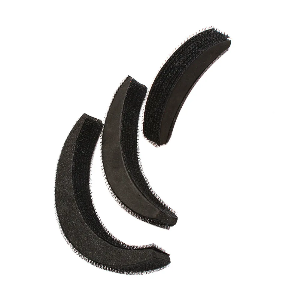3Pcs Hair Stickers Bangs Holders for Daily Use Quick Volume Lift Styling Aid Non Slip Tiny Hooks Sponge Material Hair Gripers