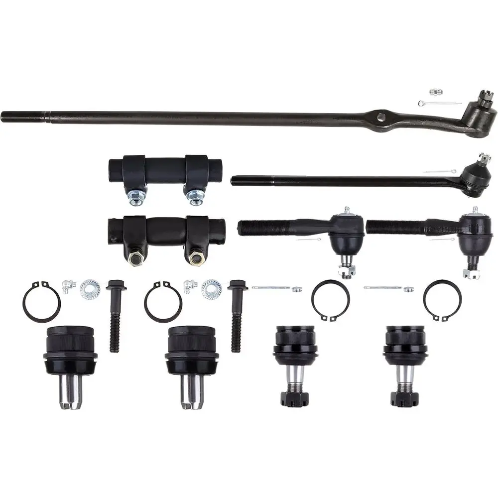 

Front Suspension Kit for 1987-1996 Vehicles, Inner & Outer Tie Rod Ends, Center Link, Tie Rod, Ball Joints, RWD/2WD