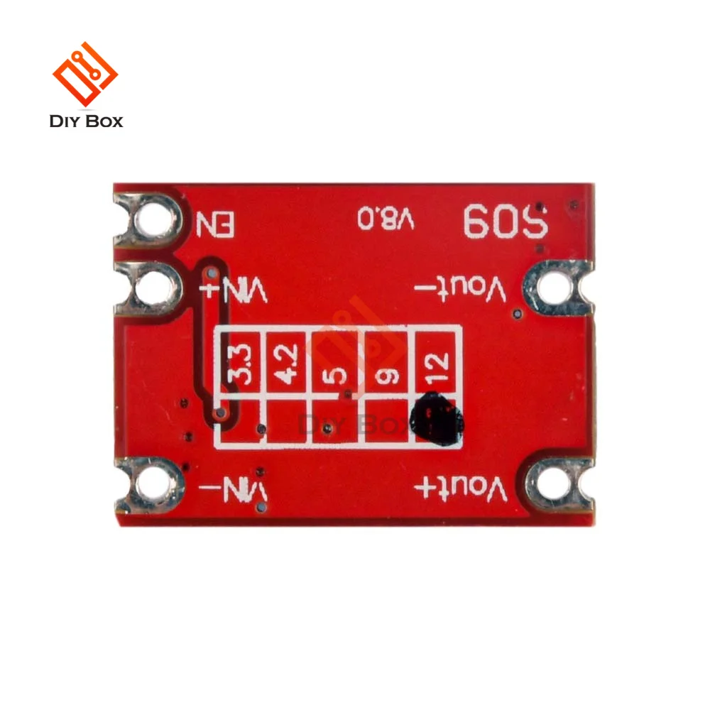 5PCS Step Up Down DC-DC Automatic Buck Boost Power Module Board Input 3V-15V Output Electronic DIY S09 3.3V/5V/4.2V/9V/12V