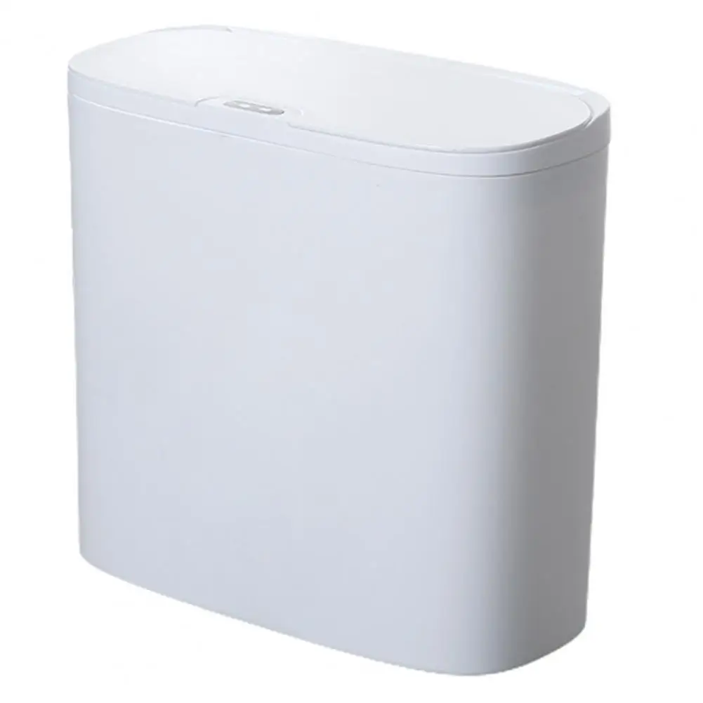 Convenient Electric Trash Can 3 Colors Garbage Can Touch Control Smart Induction Trash Can Storage Garbage