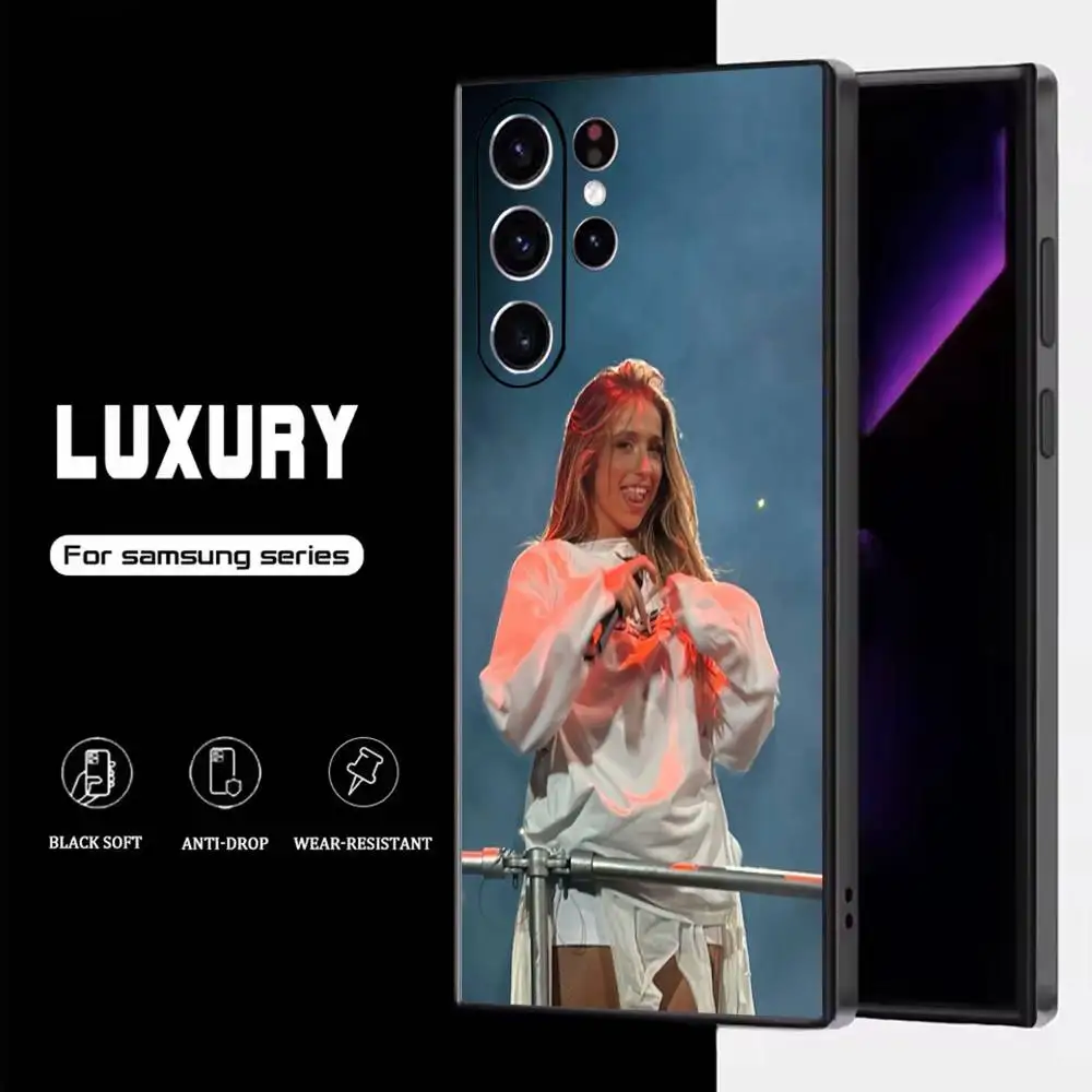 حافظة هاتف T-Tate M-McRae EXES لهاتف سامسونج S25، S24، S23، S22، S21، S20، S10، Ultra، Plus، Lite، FE، غطاء أسود من السيليكون الناعم #3