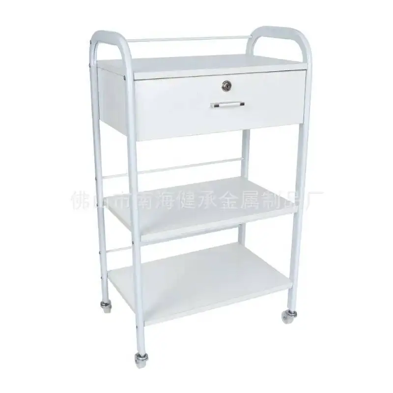

Lash Trolley Dental Cart Hair Dressing Bar Tool Storage Auxiliary Trolleys Beauty Salon Workshop Furniture the Cosmetic Saloon